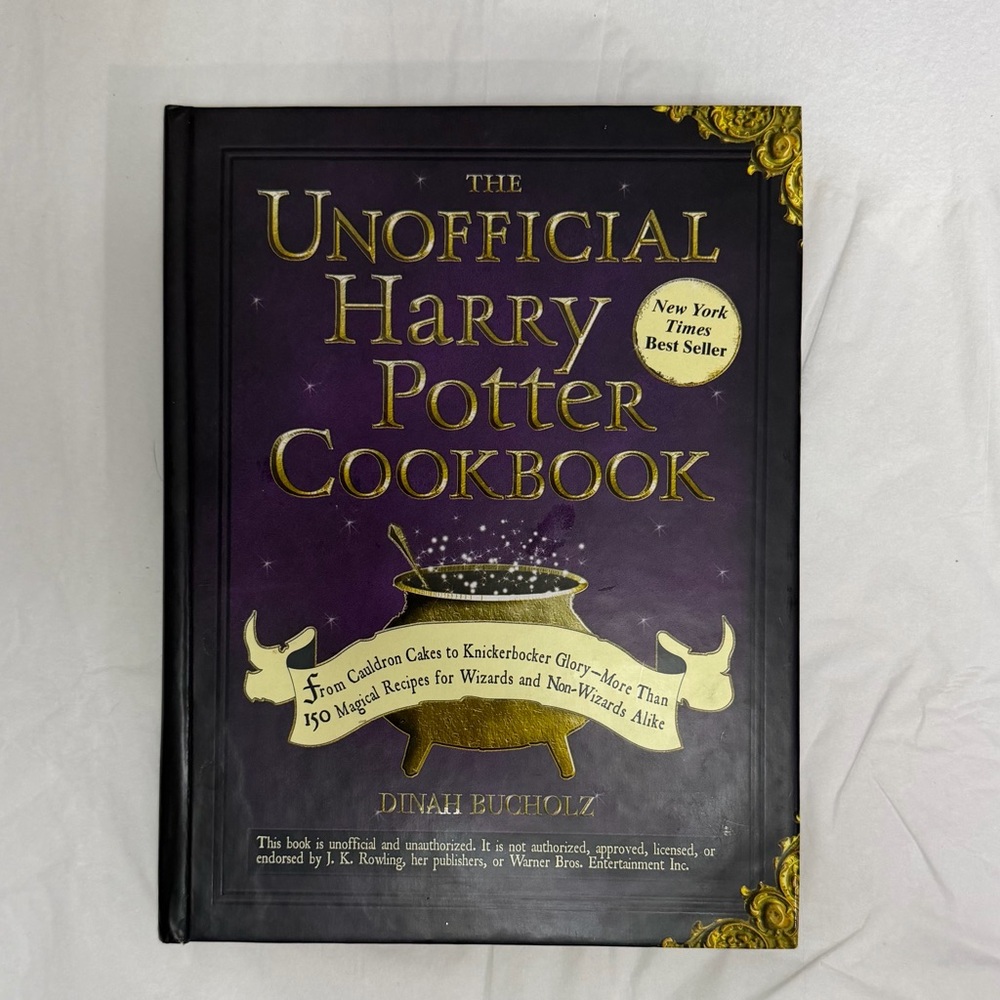 Unofficial Harry Potter Cookbook - Purple Hardcover